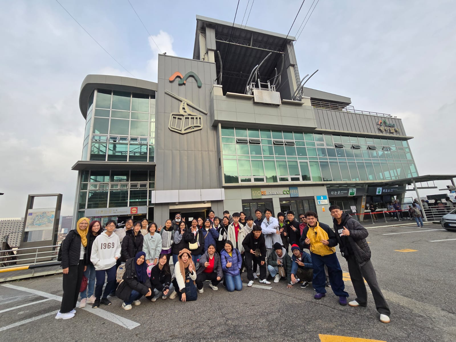 Cable-car ride to Namsan Tower